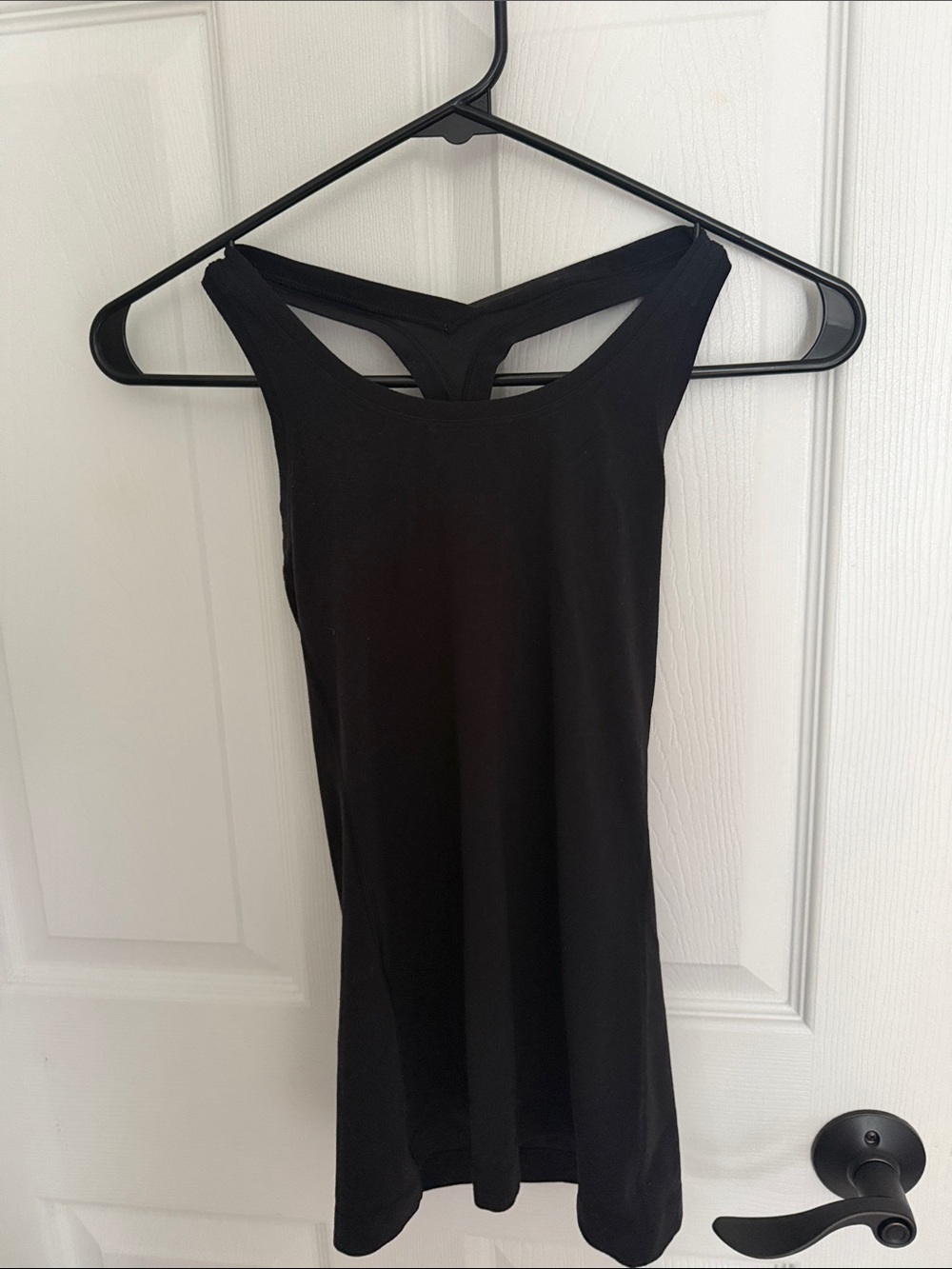 Black lululemon Nulu Tank Top
